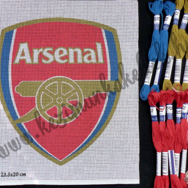 Arsenal 23,5x20 cm normál gobelin szett - Teljes Puppets fonal szükséglettel!