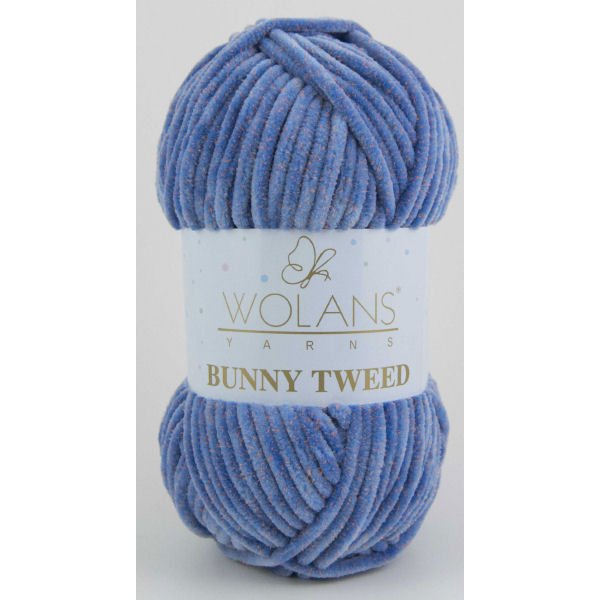 Wolans Bunny Tweed Kötőfonal - Plüss Melange - 19